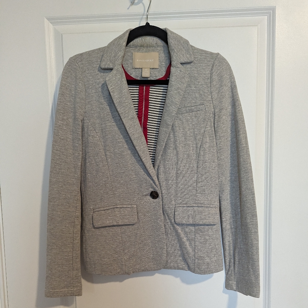 Banana Republic Sweatshirt Blazer